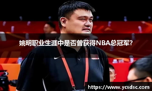 姚明职业生涯中是否曾获得NBA总冠军？